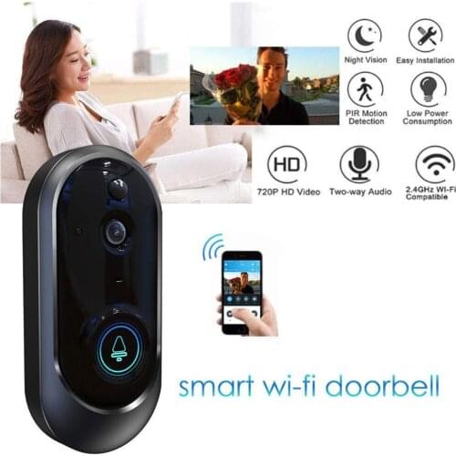 M108 Smart Wireless WiFi HD Visual Doorbell IP Door Bell Infrared Night Vision Remote Monitoring Intercom Video Security Camera