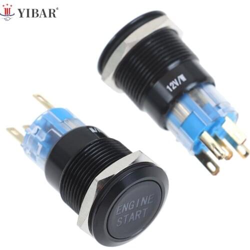 1PC Car Engine Start Push Button Switch Replacement Enginee Start 12V Waterproof