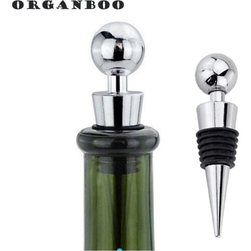 ORGANBOO 1PC Silicone + Plastic Wine Stopper Red Wine Bottle Stopper Wine Accessories Cheap Item Keep Fresh