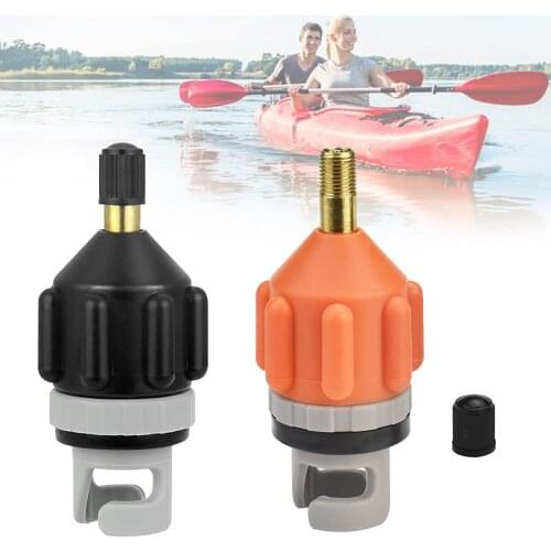 Rowing Boat Air Valve Adaptor Inflatable Air Valve Attachment Kayak Supplies Sup Board Kayak Pump Adapters Parts Kayak Boat #YJ