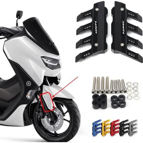 Motorcycle CNC Aluminum Front Fender Anti-Fall Slider Protector Mudguard Cover Protection Accessories For Yamaha NMAX155 NMAX125