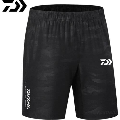 Daiwa Camouflage Men Pants Breathable Fishing Shorts Pants Spring Summer Fishing Pants Mens Sweatpants Sports Trousers Men