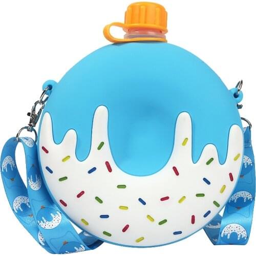 Childrens Doughnut Kettle Summer Baby Kindergarten Primary School Students Fall Proof Portable Water Cup In Summer waterbottle