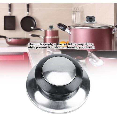 5Pcs/Set Lid For Cookware Pot Saucepan Kettle Lid Cookware Saucepan Kettle Lid Replacement Knobs Cover Holding Handles Pan Part