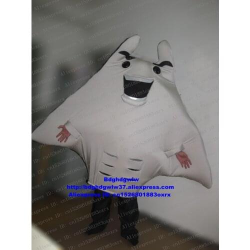 Manta Ray Devil Ray Stingray Lionfish Kraken Isaac Mobula Mascot Costume Cartoon Character Brand Image Marry Nuptials zx866