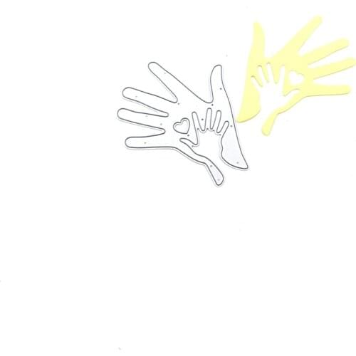 Julyarts Hands Fustelle Metalliche Metal Dies For Do-it-yourself Scrapbooking Decoration Craft Cutting Pattern