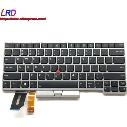 New Original US English Keyboard for Lenovo Thinkpad E480 T480S L480 L380 L390(Yoga) T490 E490 T495 Laptop 01YN420 01YN340