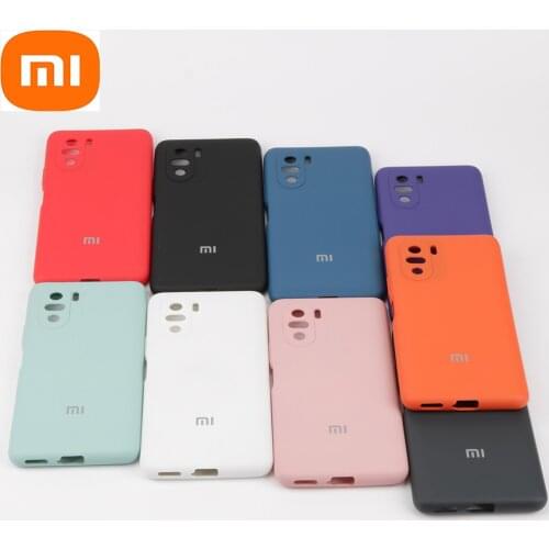 Original Xiaomi Redmi K40 / mi POCO F3 Cases Slim Silicone TPU Cover for Xiaomi Redmi K40 Pro Anti-Knock Phone Capa