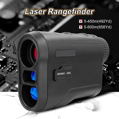Rechargeable Telescope Rangefinder Outdoor Handheld Multifunctional Golf Telescope with Height & Angle Measurement jlrr