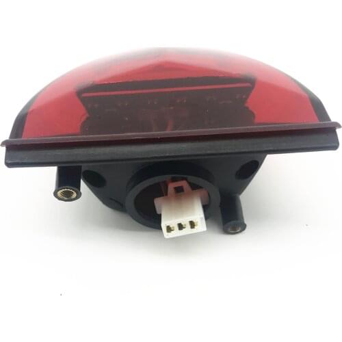 LED Rear Lights Motor Bracket Tail Brake Stop Light For QM200GY-B(A)
