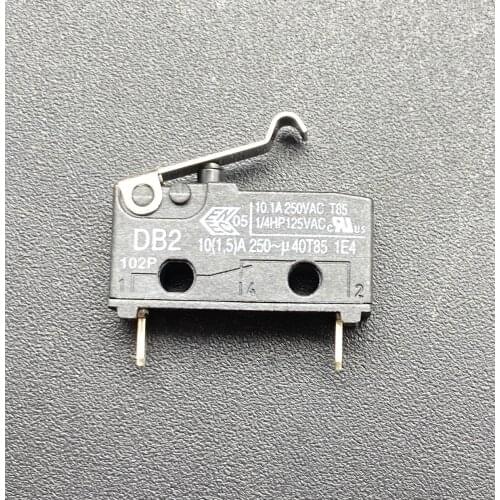 1pc Original for CHERRY micro switch DB2 stroke button 2 feet stitch 10A external buckle