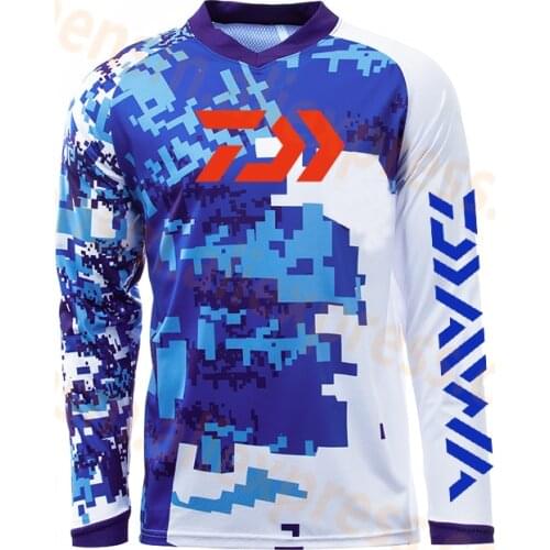 2020 DAWA Daiwa New Arrival Summer Outdoor Fishing Clothes Breathable Quick Dry Anti UV Anti Mosquit Long Sleeve Fishing Shirts