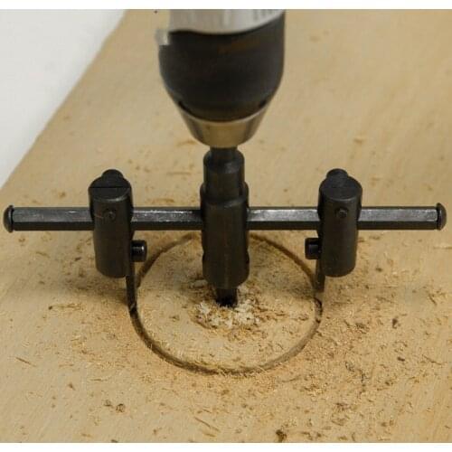 30mm-300mm adjustable woodworking drill model hole cutter saw woodworking can opener alloy milling cutter combination tool