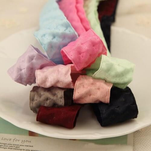 5 yards 25mm/40mm Polyester Bump Dot Jelly Solid Color Ribbon for DIY Crafts Gift Bouquet Wrapping Clothes Accessories