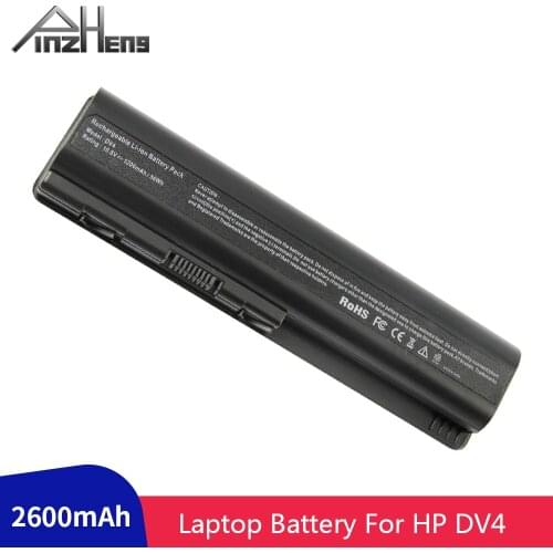 PINZHENG EV06 Laptop Battery For HP Pavilion Dv4 Dv5 G70 CQ40 CQ60 484170-001 484170-002 HSTNN-CB72 HSTNN-DB72 Notebook Battery