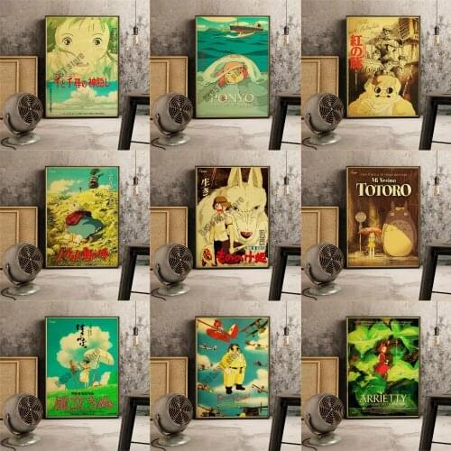 DIY 5D Diamond Painting Full Round Hayao Miyazaki Anime Diamond Mosaic Embroidery Picture Cross Stitch Kits Home Decor Gift