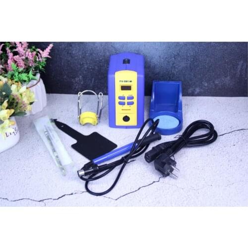FX-951 fx951 Digital Thermostatic Soldering Station/Solder Electric Soldering Iron 110V/220V+Welding wire