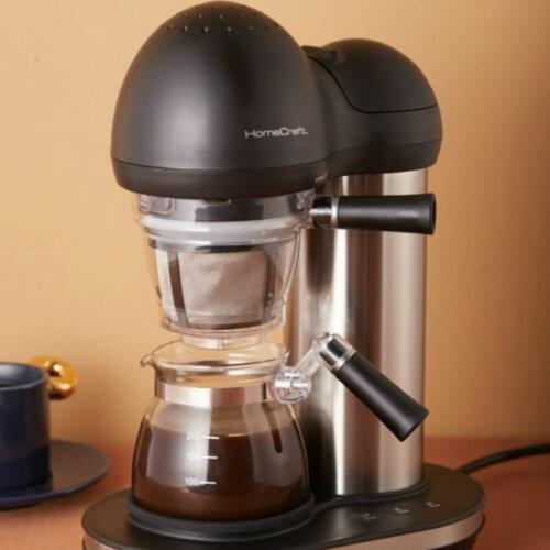 JRM0134 Household Coffee Machine Automatic American Coffee Maker Grinding Integrated Mini Coffee Machine Sealed Steam Extraction