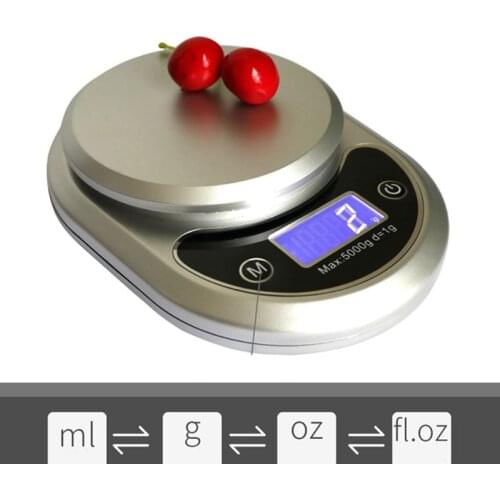 Kitchen Milligram Weighing Stainless Steel Mini Digital Electronic Scale for Household Food