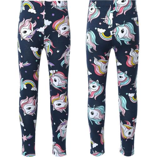 Girls Leggings Cotton Dance Leggings Trousers Kids Ballet Pants Girls Skinny Cartoon Pattern Children Trousers Casual Costumes