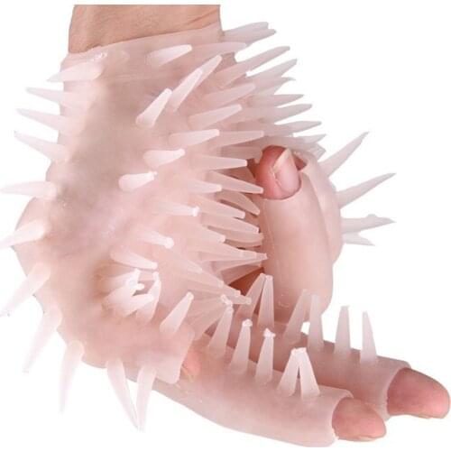 Massage Sauna Gloves For Woman Squirt Penis Vagina Clit Stimulate Masturbation