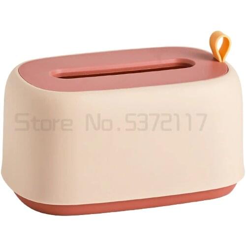 Multifunctional tissue box living room household hanging light luxury simple modern storage box creative living room car box