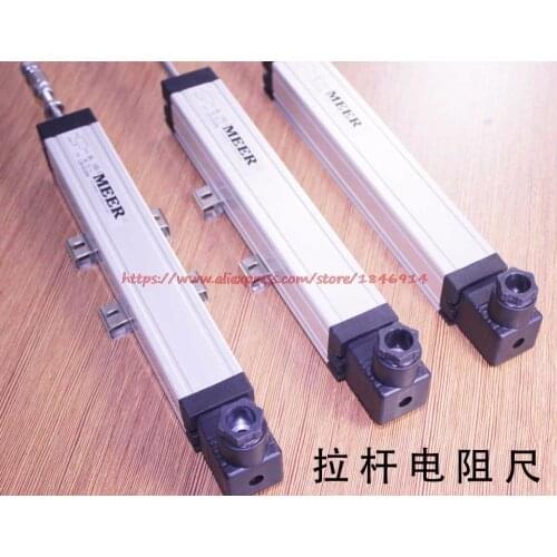 KTC-250MM Electronic tape Displacement distance measuring ruler Convex wire sensor Resistance ruler