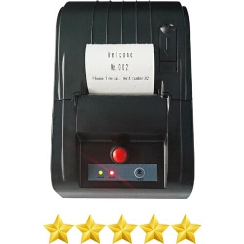 Thermal Printer 58mm Receipt Ticket Printer Wireless Queue Management System for Bank