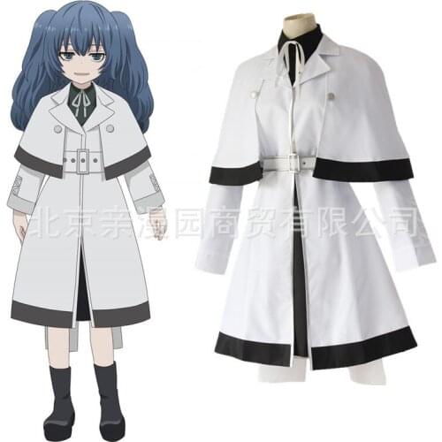 Tokyo Ghoul: re Cosplay Yonebayashi Saiko Kaneki Ken Haise Sasaki Costumes White Halloween Party Full Set Outfit