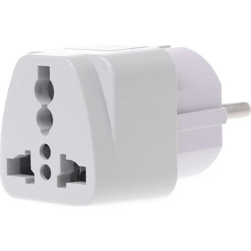 Universal US EU AU UK to GER AC Power Socket Plug Travel Electrical Charger Adapter Converter