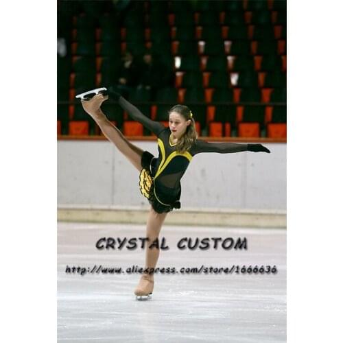 Custom Adult Figure Skating Dresses For Women Graceful New Brand Ice Skating Competition Dresses DR3941