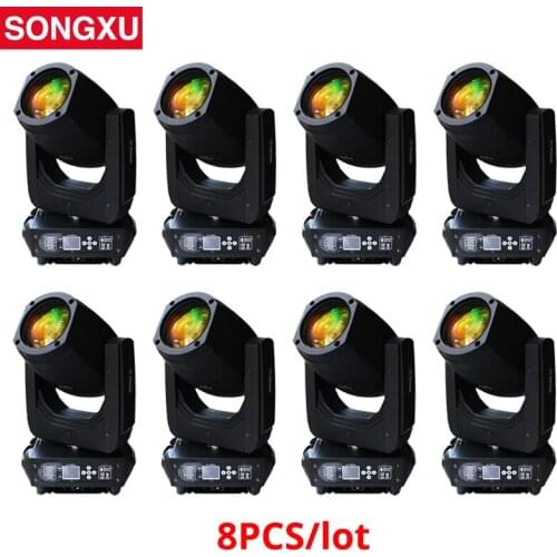 200W Lyre LED Gobo Moving Head Light for Nightclub Concert Wedding Event 8pcs/lot/SX-MH200B