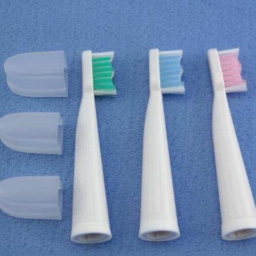 1009 6 pieces LANSUNG Toothbrush Heads Replacement electric toothbrush heads for U1 A39 A39plus Oral Hygiene head No Cover 3pcs