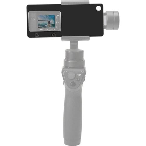 Switch Mount Plate Adapter for Sony DSC-RX0 Camera for DJI Stabilizer for Zhiyun FeiyuTech Mobile Phone Clip Gimbals