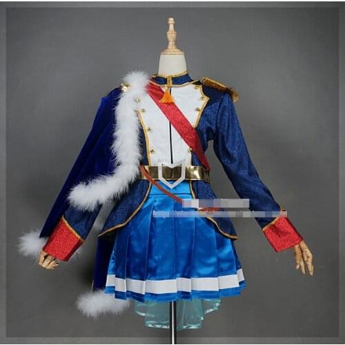 Anime! Revue Starlight Isurugi Futaba Hoshimi Junna Hanayagi Kaoruko Tsuyuzaki Mahiru Daiba Nana Uniforms Cosplay Costume New