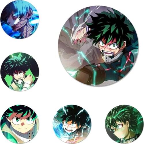 Anime My Hero Academia Badge Brooch Pin Accessories For Clothes Backpack Decoration gift 58mm