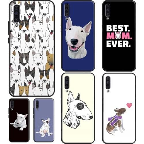 English Bull Terrier Dog Case For Samsung A52 A72 A32 A12 A20e A21S A11 A31 A41 A51 A71 A02S A10 A40 A50 A70 Coque