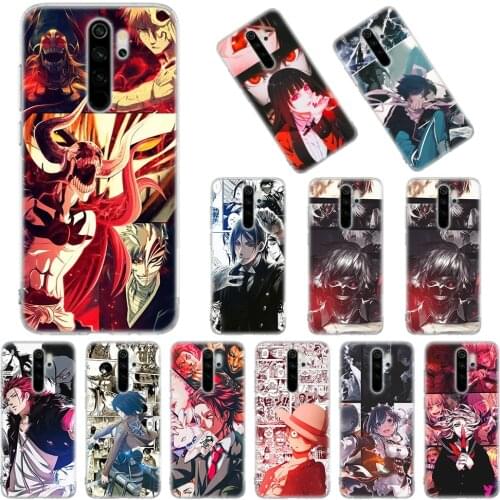 Anime Manga Cartoon Japanese Soft Case for Xiaomi Redmi Note 8T 9S 6 7 8 9 Pro K20 K30 Pro 6A 7A 8A 9A 9C Silicone Cover