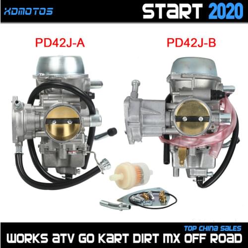 PD42J 42mm Carburetor For Yamaha YFM 660 YFM660 Grizzly 660 ATV Quad UTV Parts 4-Stroke Engine ATV Carbs 2002 - 2008