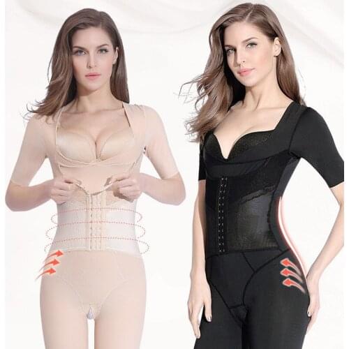 Body Shaping Tummy Control Waist Trainer Hip Push up Butt Lift Buckle Open Cortch Breathable Leg Shaper Underwear Corsets
