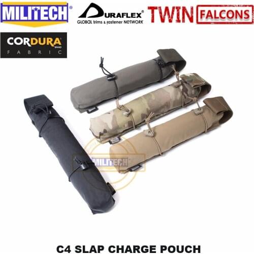 MILITECH TWINFALCONS TW Delustered Eagle Breacher Strip Single C4 TNT Slap Charge Pouch Accessories Bag