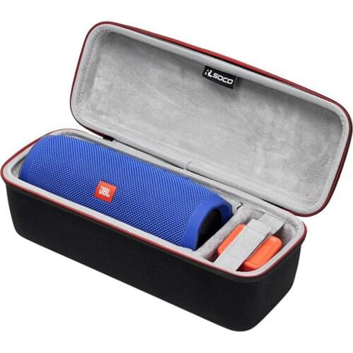 Newest PU EVA Hard Carrying Protective Speaker Box Pouch Cover Bag Case For JBL Charge 3 Bluetooth Speaker-Fit for Plug&Cables