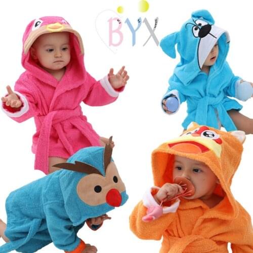 The New Premium Baby Bath Towel Cute Animal Shape Kid Hooded Baby Receiving Blanket Baby Towel Bathrobe Cloak Neonatal Washcloth
