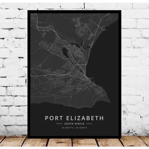 Port Elizabeth SA Poster