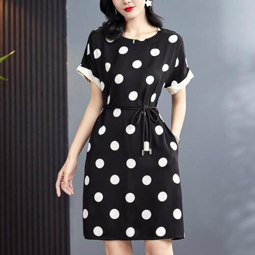 Летние платья в горошек Saier Queen China At AliExpress