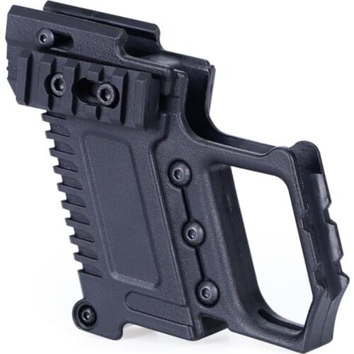 ActionUnion Tactical Pistol Carbine Kit Glock 17 19 Rail Bases Handgun Airsoft Loading Device Gun Mount Shooting Accessories
