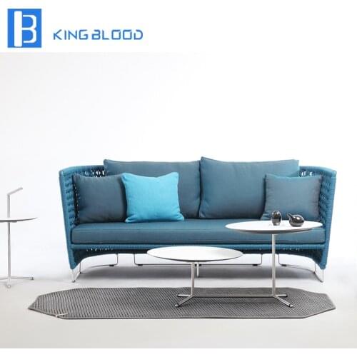 Outdoor rope sectional sofa furniture