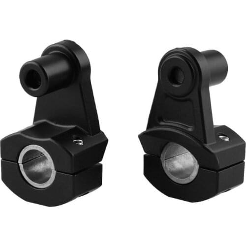 22mm 28mm Universal Anodized Swivel Motorcycle Handlebar Riser Bars Clamp Installation Durable Undamage Blazonry Repair