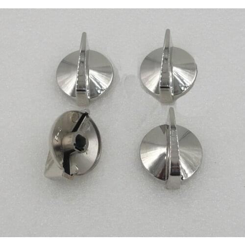 Embedded gas stove knob metal thick natural gas stove stove switch being 0 degrees 8mm stoves Accessories 4 pcs