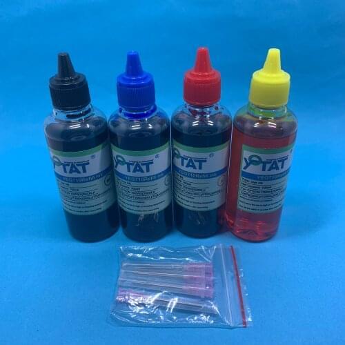 YOTAT 400ml Refill Dye Ink Compatible for Epson T502 502XL T02W1-T02W4 / 34XL T3471-T3474 / 35XL T3591-4 / 603XL T03A1-T03A4